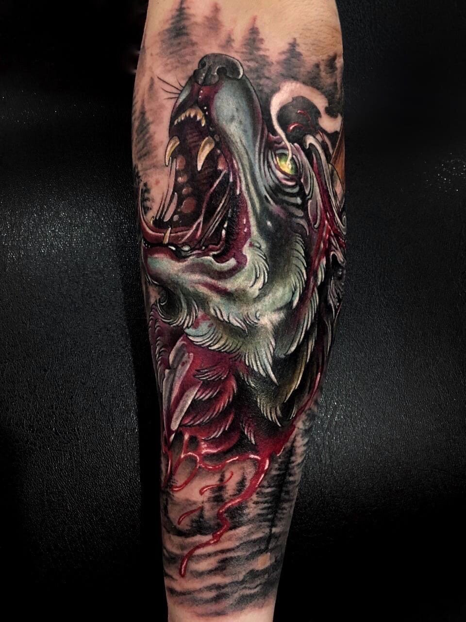 тату веном, тату химера на руке, tattoo, тату, татуировка