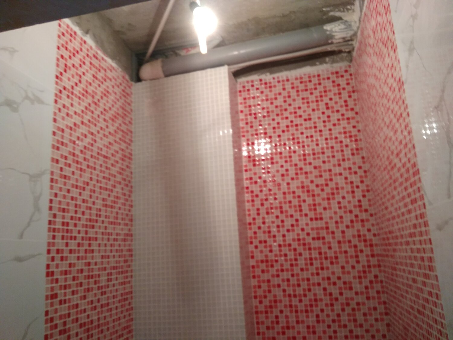 плитка мозаика для ванной комнаты розовая, ванная комната, оранжевая мозаика в ванной, ванные комнаты в ленинградке, плитка мозаика нео фиолетовая в ванной