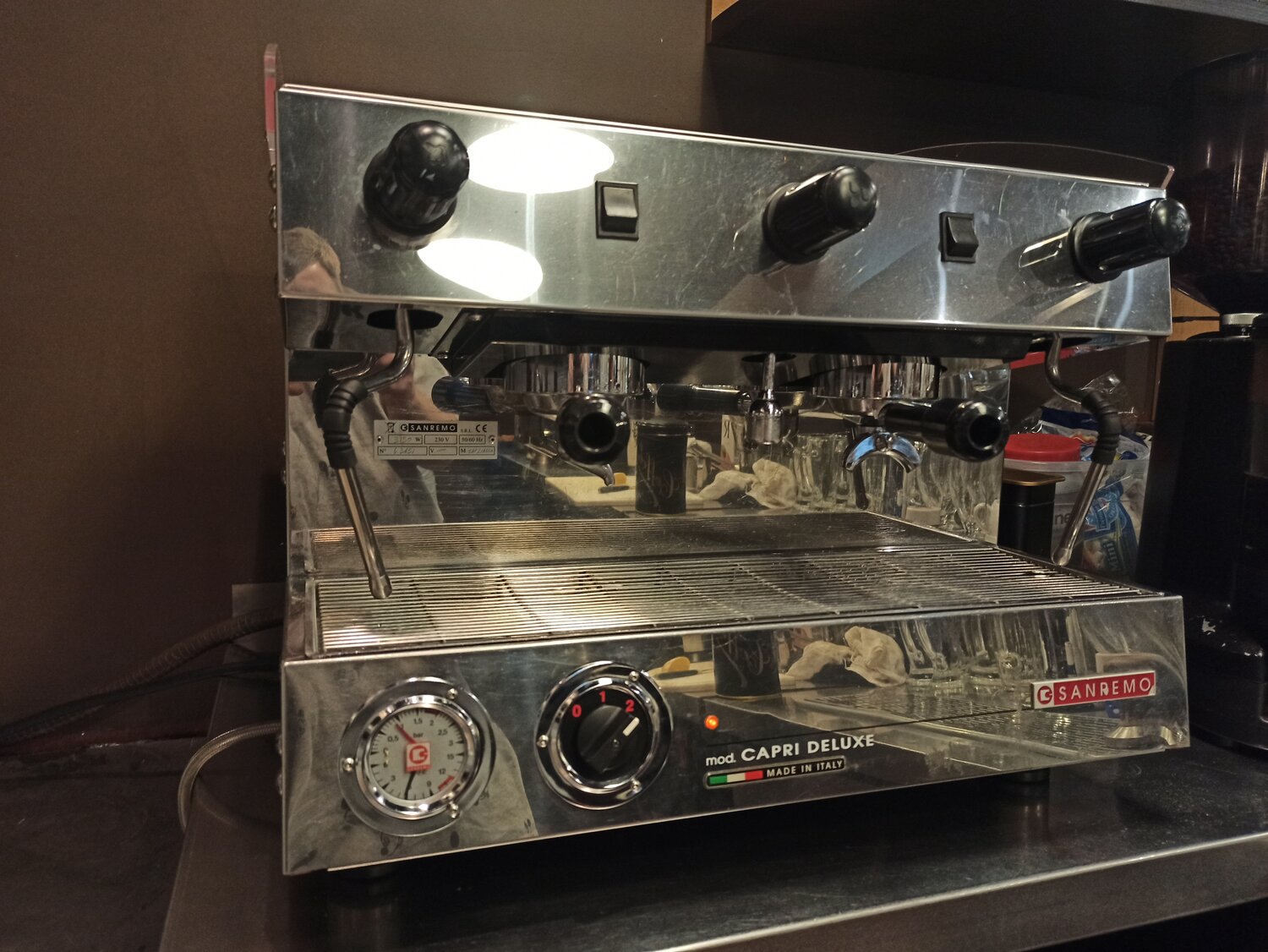 кофемашина sanremo capri 2, кофемашина sanremo capri deluxe, кофемашина sanremo capri, кофемашина, техника