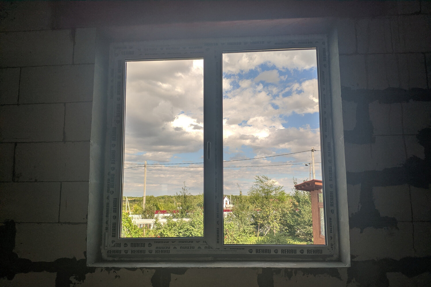 окна, пластиковое окно, окно без откосов, вид из окна, окна в благовещенске