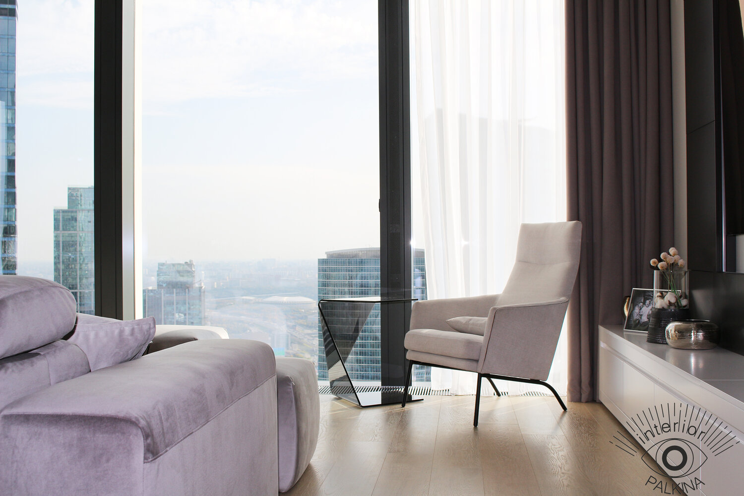 квартира, апартаменты, дизайн интерьера, интерьер, башня око апартаменты