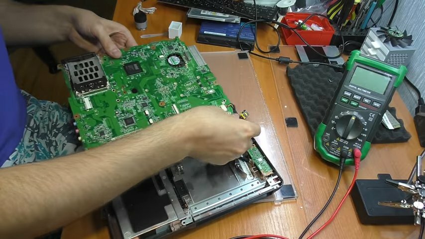 техника, ремонт, компьютер, стационарный пк из ноутбука, деталь