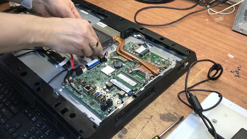 техника, ноутбук, сборка ноутбука, acer a315-21 оперативная память, ремонт
