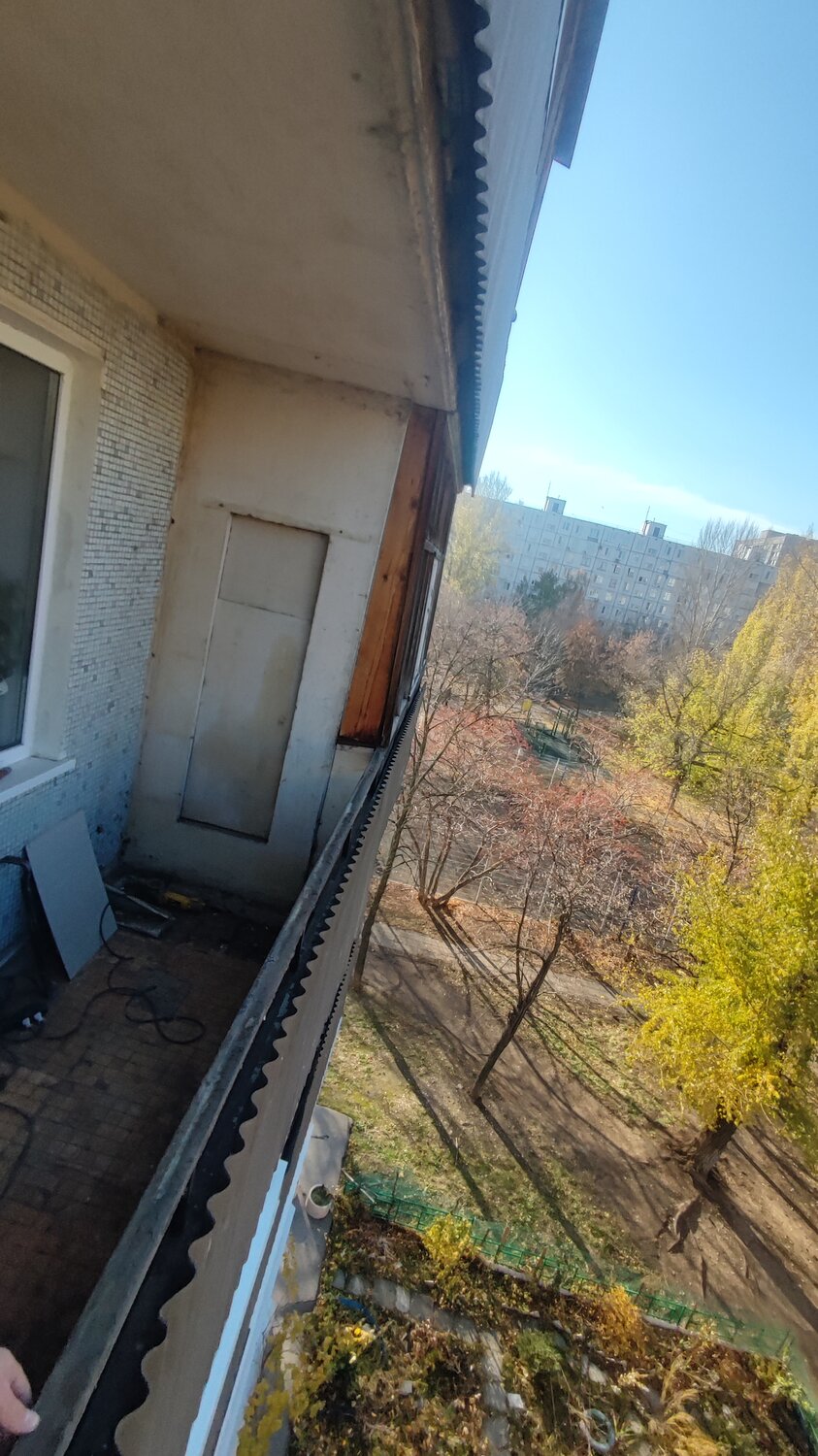 улица, балкон, старый балкон, здание, народного ополчения д.54