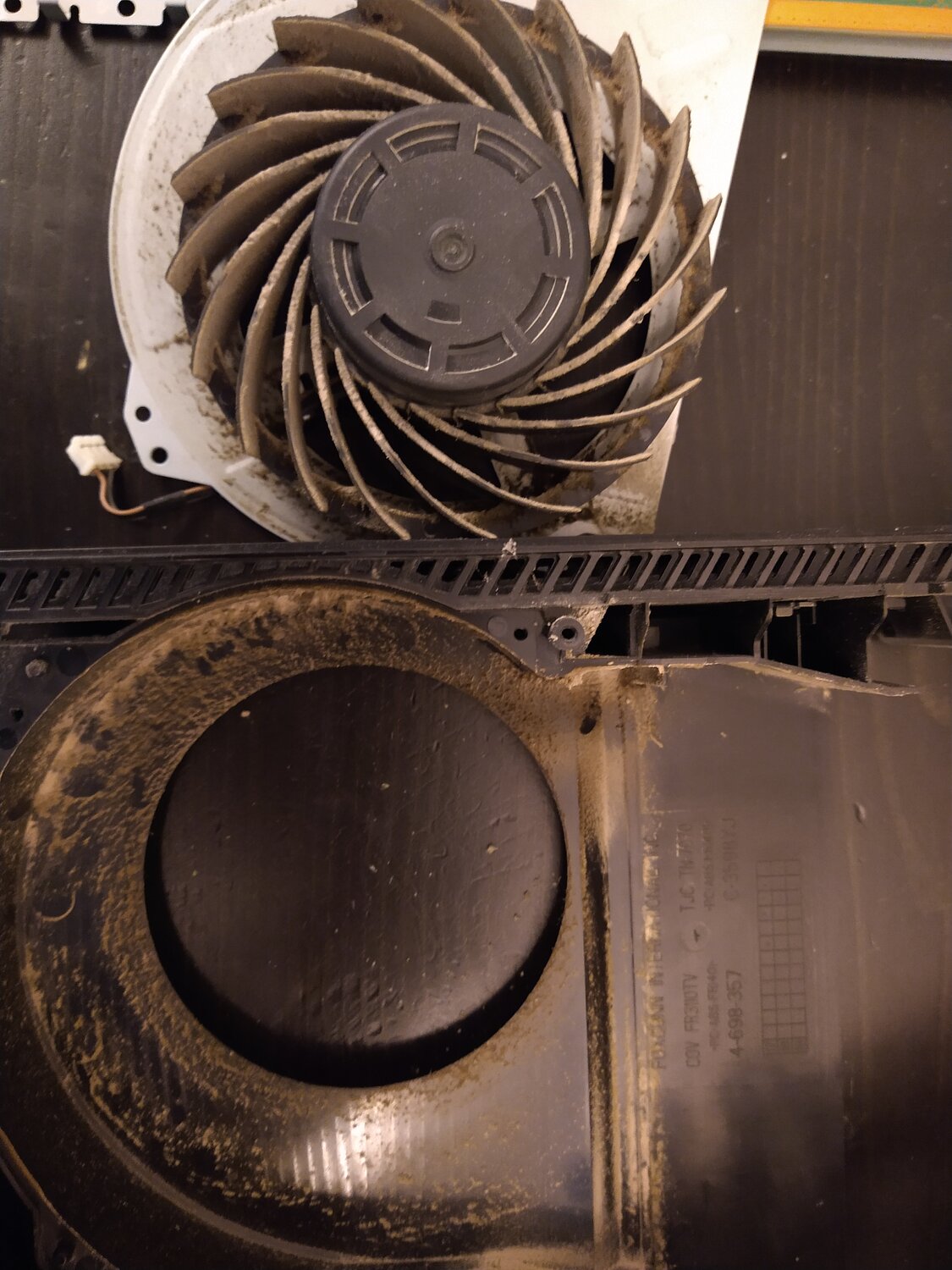 Сборка консоли после чистки