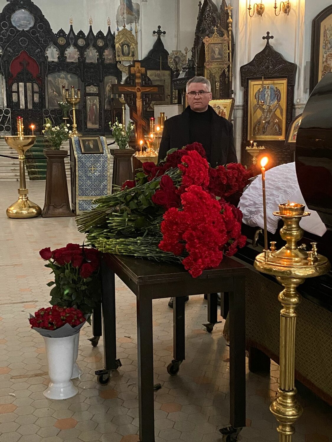 отпевание в православной церкви, отпевание в церкви, ельцин борис николаевич похороны, храм, отпевание