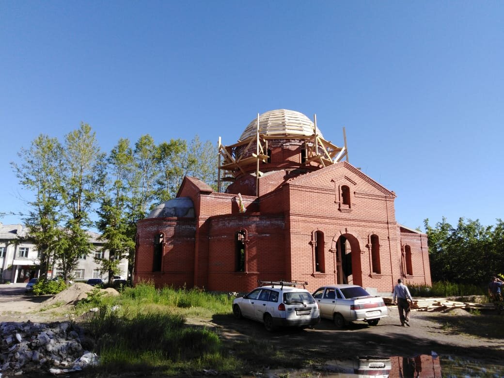 церковь покрова пресвятой богородицы в волковичах, храм, церковь, православный храм, церковь агропустынь рязанская