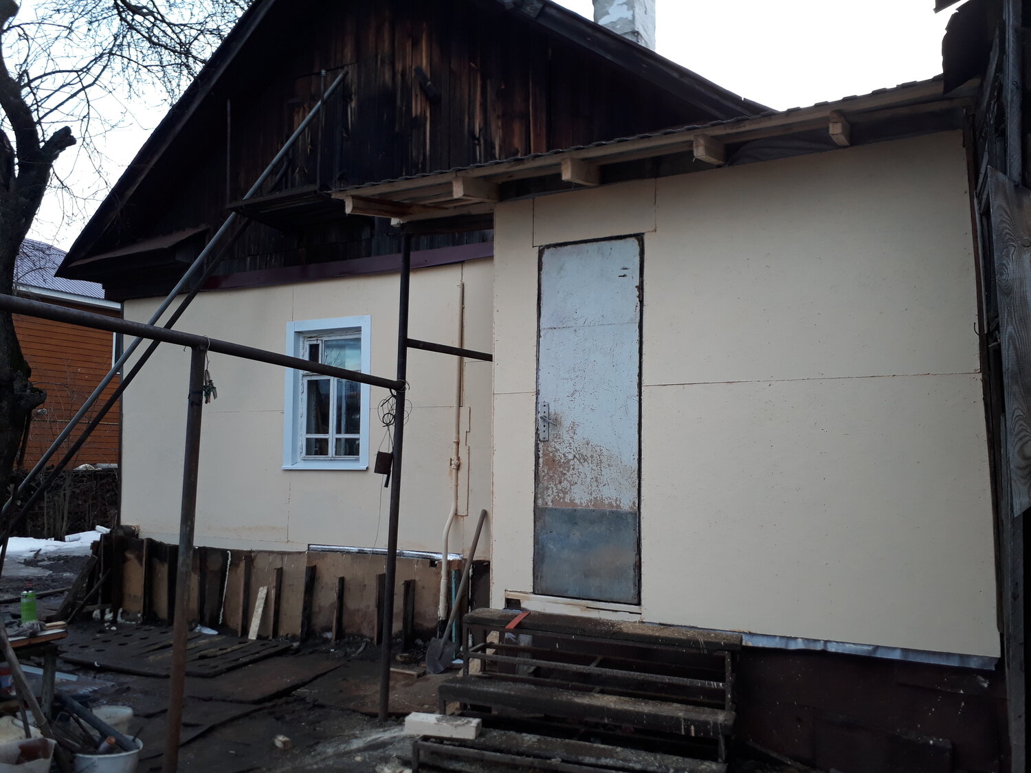 дом, недвижимость, половина дома, участок, коттедж