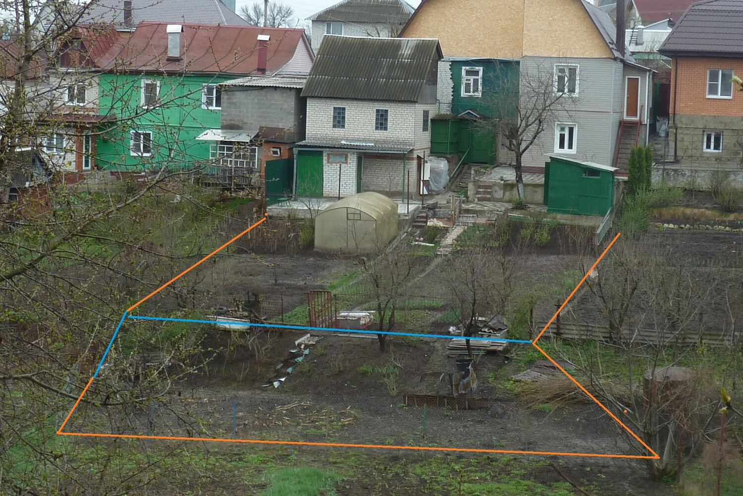 улица, участок, дача, земельный участок, границы участка с соседями