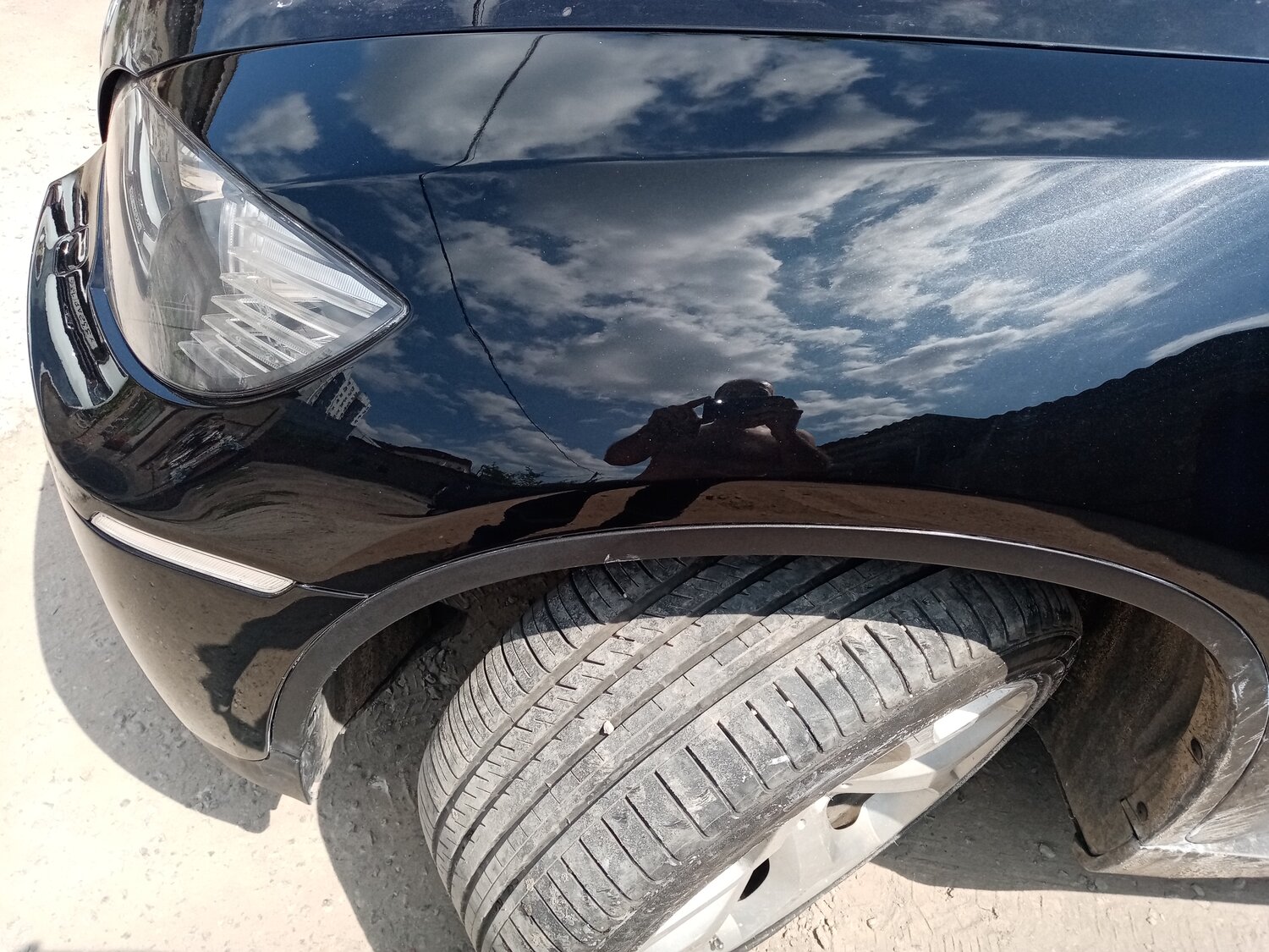 автомобиль, авто, auto.ru, рыжики на кузове шкода октавия а7, замял крыло и бампер веста передний