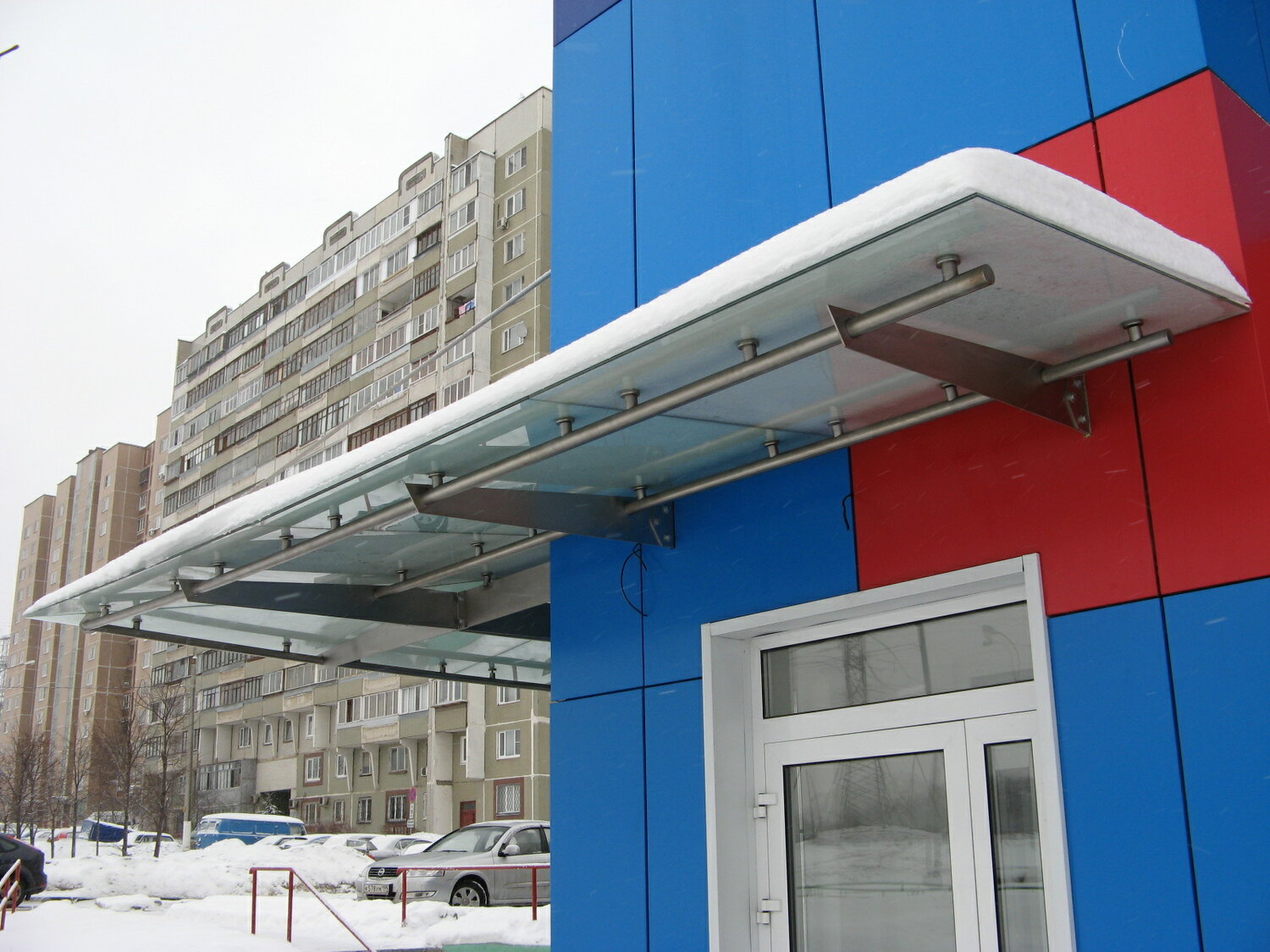 Изготовление козырьков из поликарбоната