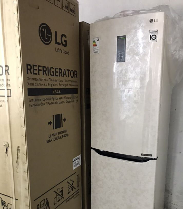 холодильник lg ga-b419seul бежевый, холодильник, lg ga-e429serz, холодильник холодильник lg ga-b379syul вид сзади, холодильник lg ga-b419