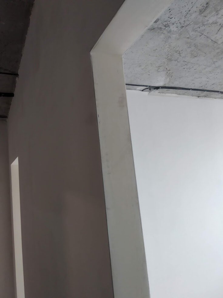 шпаклевка откосов, откоса, внутренний угол гипсокартона, уголки для откосов, откосы в хрущевке