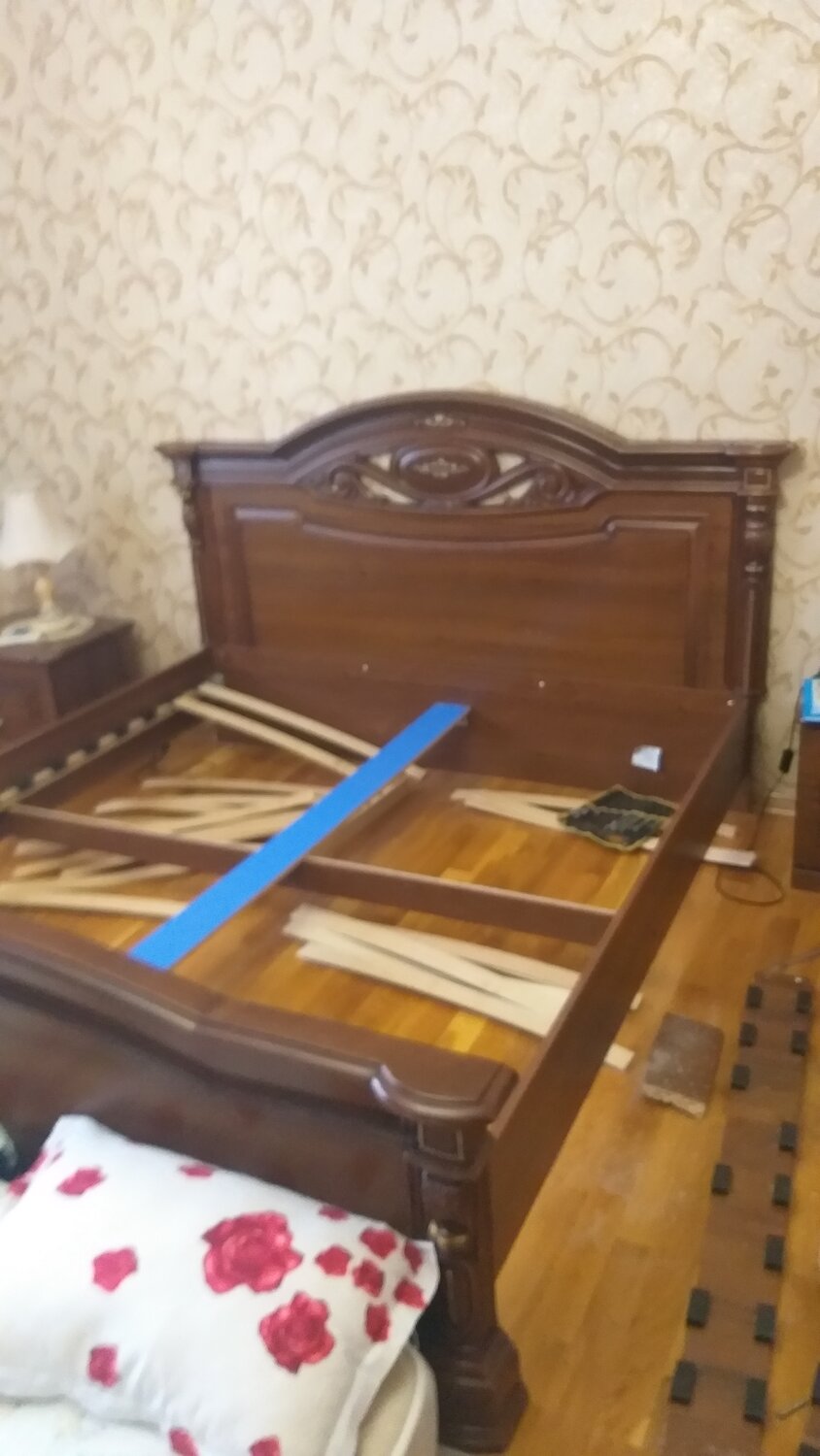кровать, двуспальная кровать, 2х спальная кровать из дерева, кровать дерево массив резная 160/200, спальный гарнитур каролина слониммебель