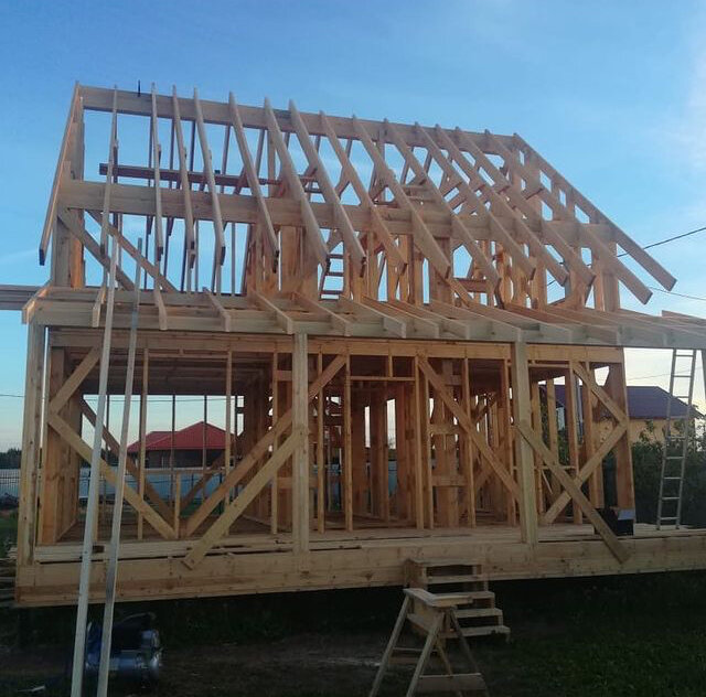 каркасный дом, двухэтажный каркасный дом каркас, каркасный дом конструкция, построить каркасный дом, строительство каркасных домов
