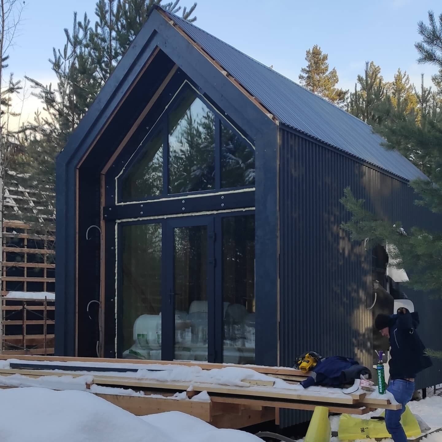 барнхаус дома, каркасный дом барнхаус, стиль барнхаус дома, барнхаус 50м2, дом в стиле барнхаус