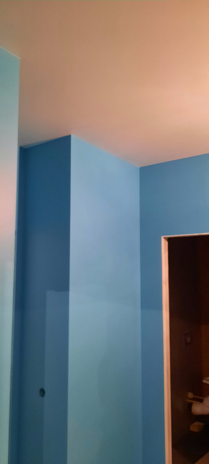 покраска стен, окрашивание стен, стены под покраску, варианты покраски стен, глянцевая краска для стен