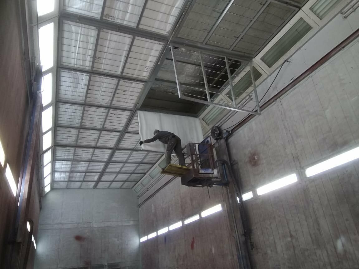 производственное помещение, вентиляция складских помещений, помещение, складское помещение, кран балка в помещении