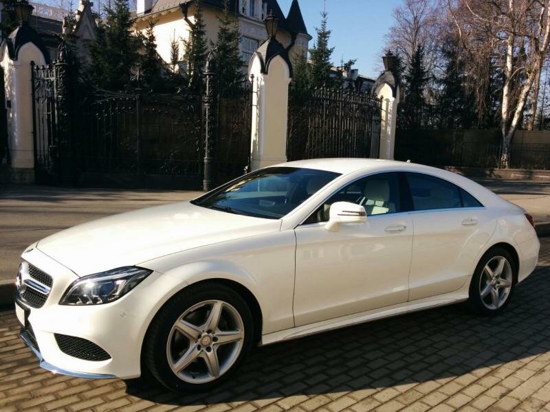 mercedes-benz cls-класс, мерседес cls 2015 белый, mercedes-benz, mercedes benz cls 500, Mercedes-Benz CLS-klasse AMG II (W218) Рестайлинг