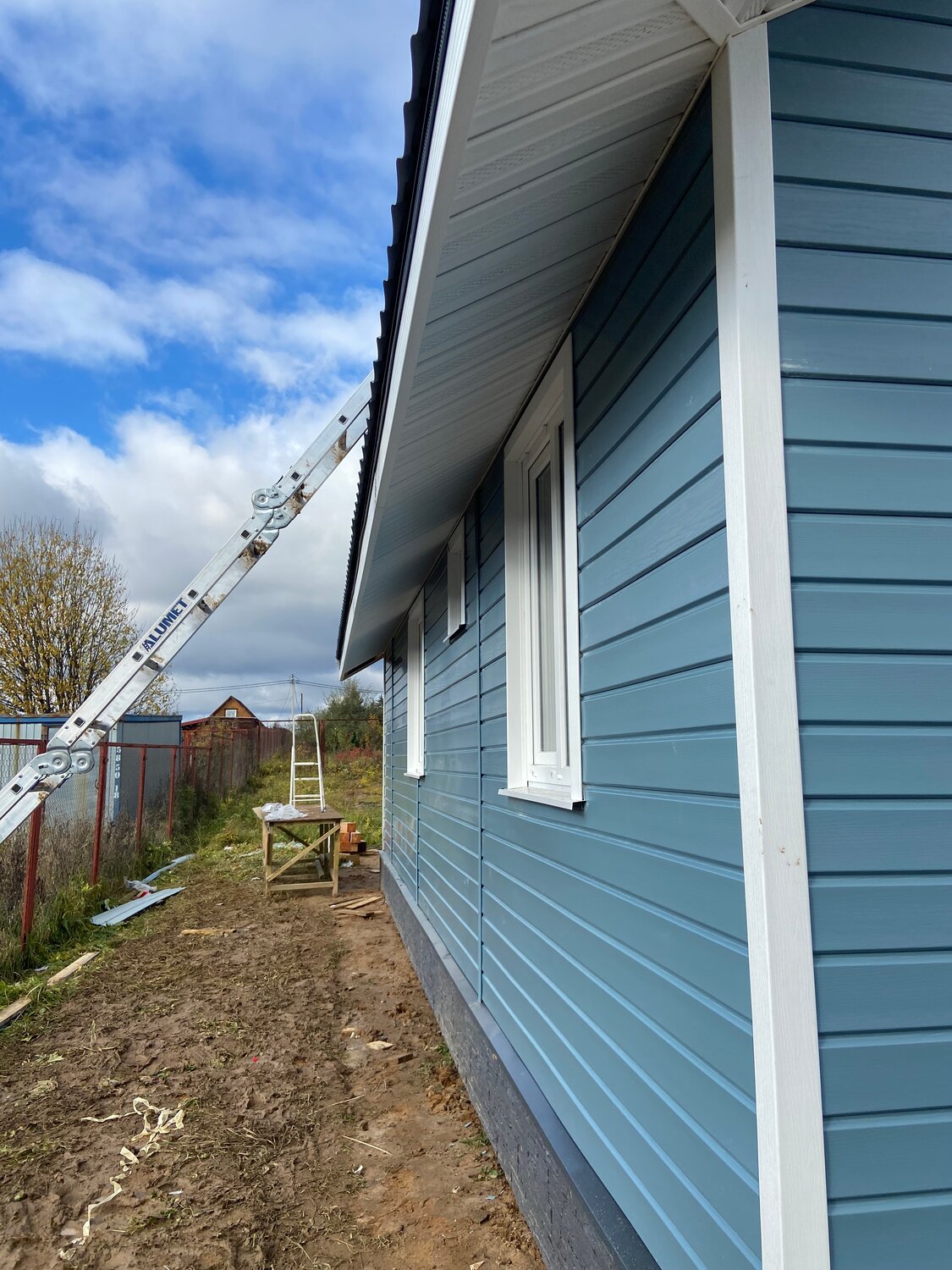 сайдинг деке голубика, дом сайдинг, сайдинг голубика, сайдинг, сайдинг для дома