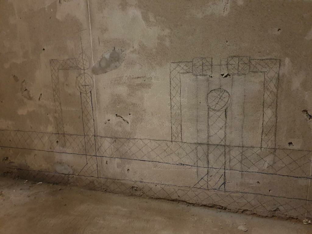 стена, холодный шов в бетоне, текстура бетон монолит, wall, стена бежевая