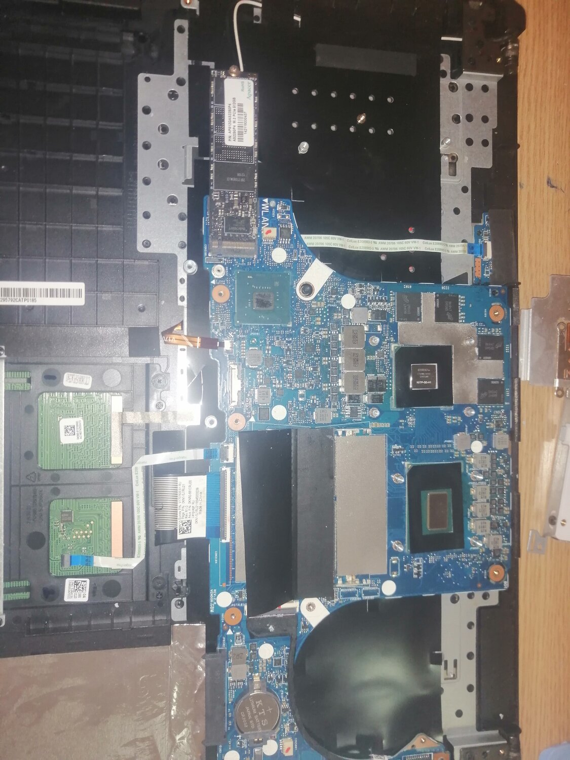 материнская плата ноутбука, lenovo g555 материнская плата, материнская плата, материнская плата lenovo, gl502vs motherboard