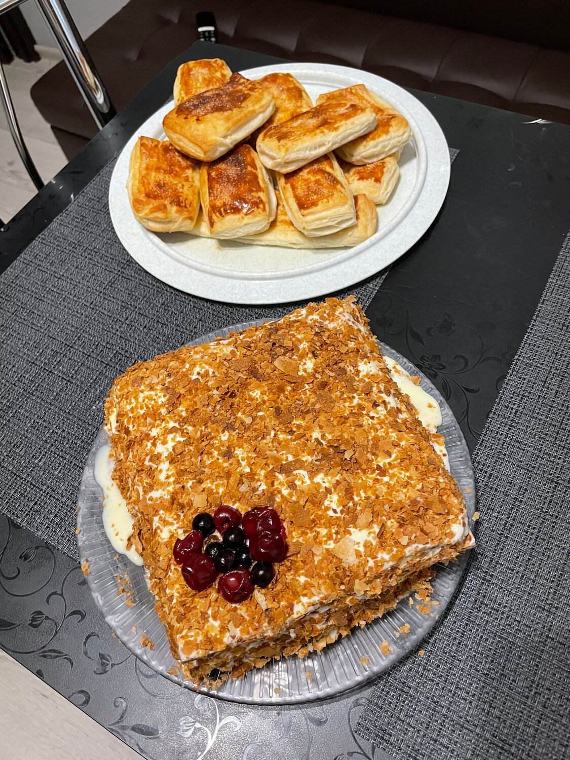 домашние десерты, домашняя выпечка, торт из блинов, торты наполеон, блины