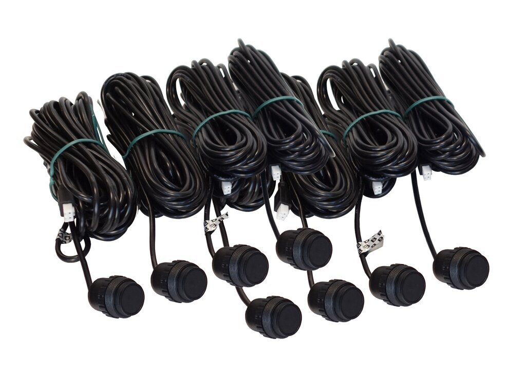 парктроник aaaline lcd-18, парктроники aaaline lcd-18, парктроник aaaline sled-14 black, парктроник aaaline led-14, датчика парктроника 13 мм