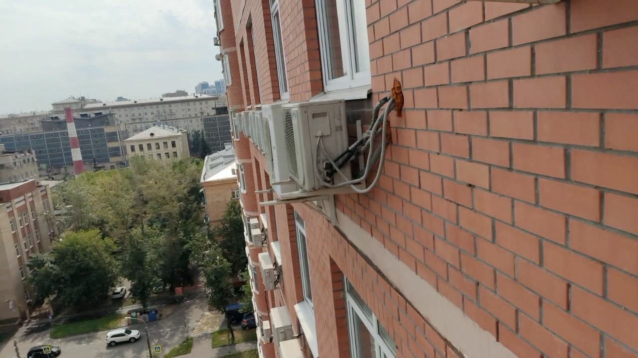 кондиционер, установка кондиционера, монтаж кондиционера, установка сплит системы, кондиционер наружный блок