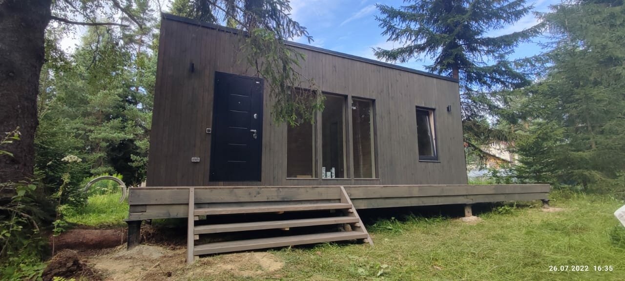 модульные дома, модульный дом хольцов хаус, загородный дом, дом модульный, дачный домик