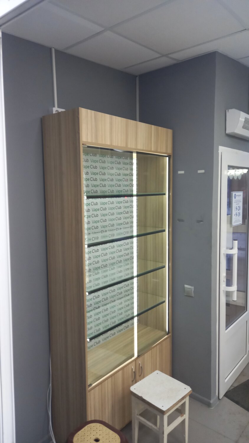 витрина, мебель, сигаретный шкаф 2000*450*1410, торговые витрины, витрина стеклянная