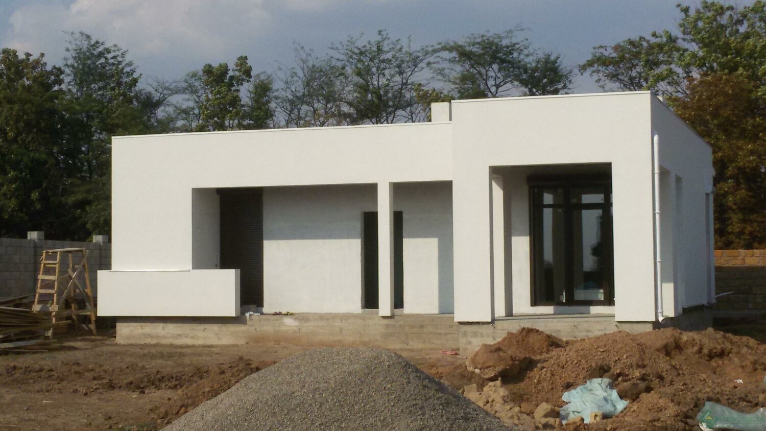 Проект дома из блок комнат жби