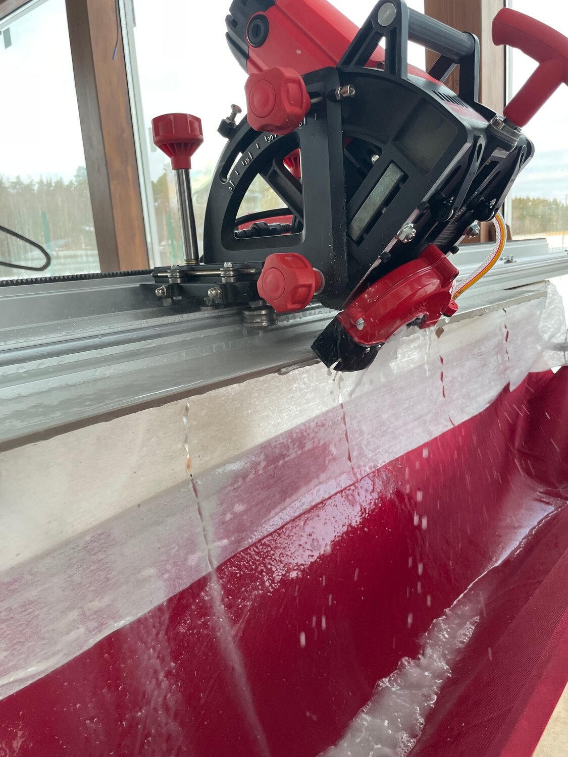 плиткорез циркулярный rubi tc-125, плиткорез rubi tc-125, электрический плиткорез, пила, плиткорез