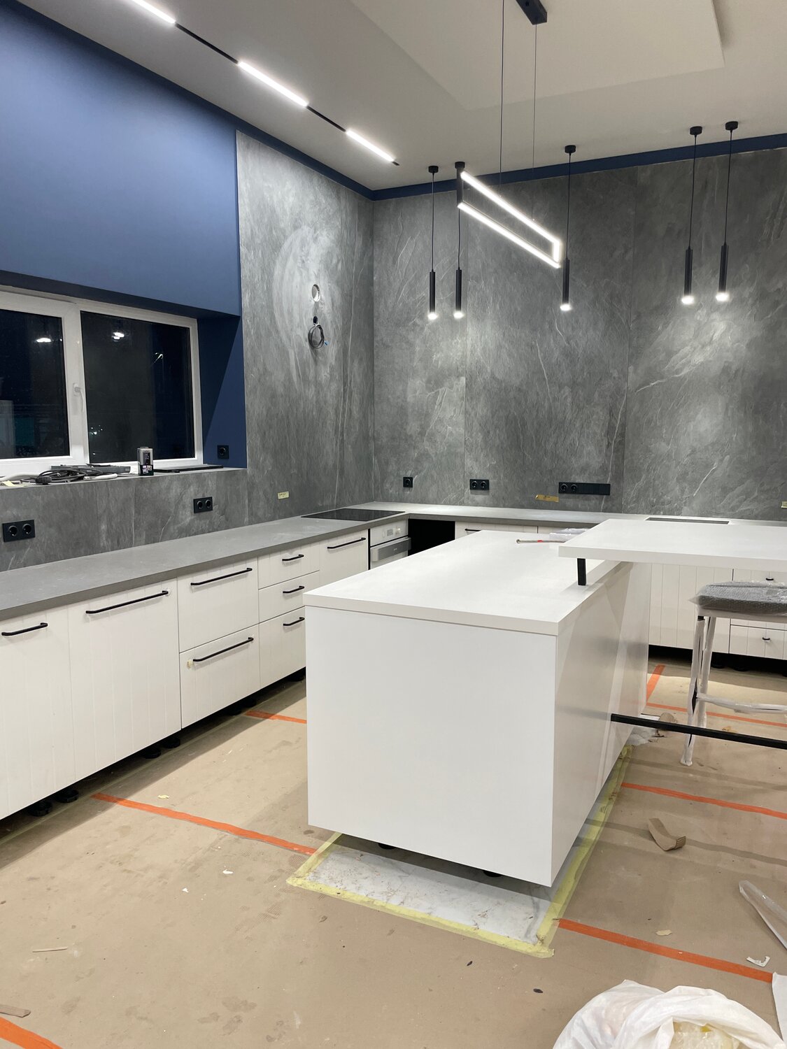 кухня в современном стиле, интерьер кухни, квартира, дизайн кухни, современные кухни