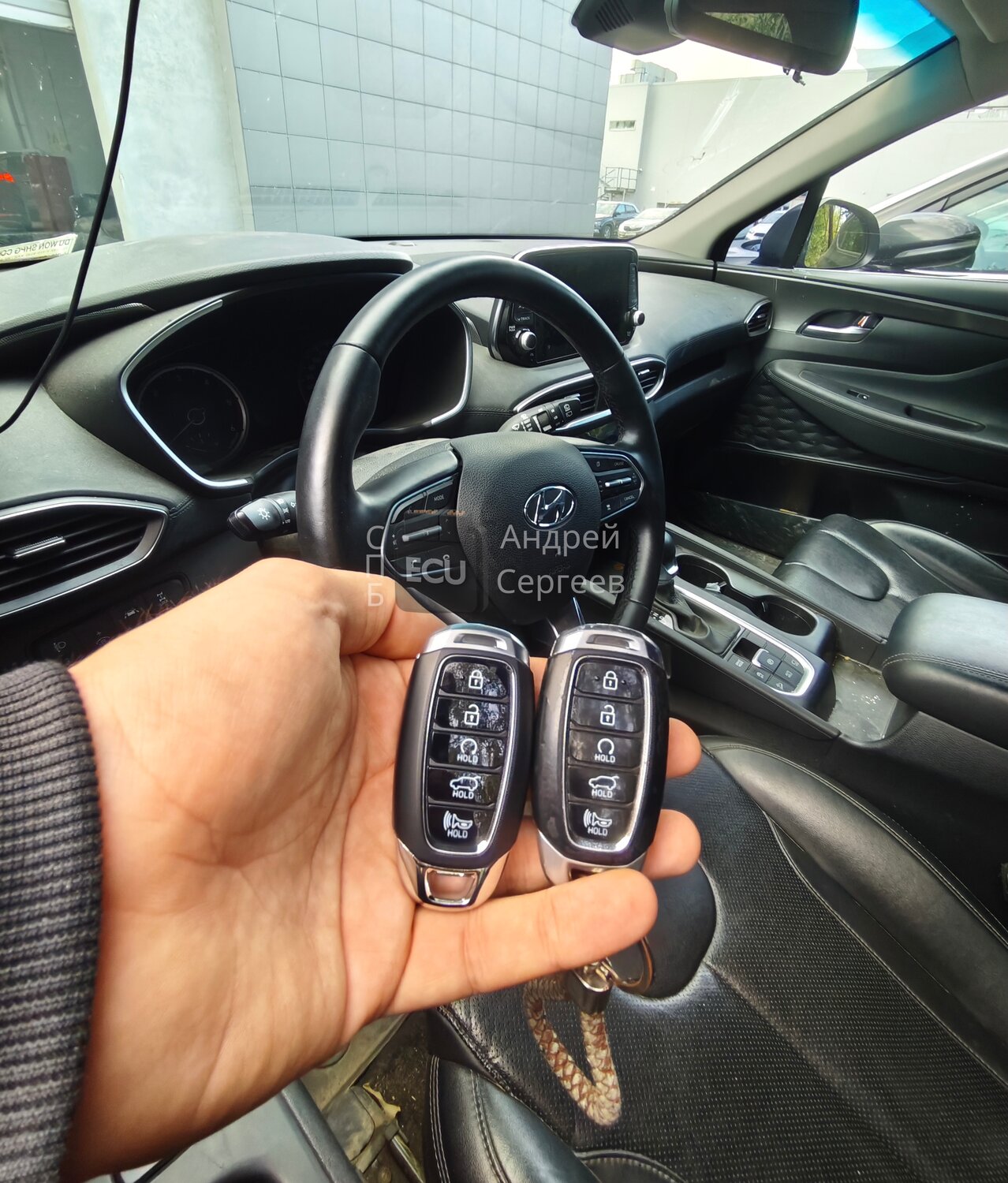 hyundai santa fe 4, ключ хендай санта фе, ключ зажигания хендай, ключ хендай, автозапуск сантафе 3
