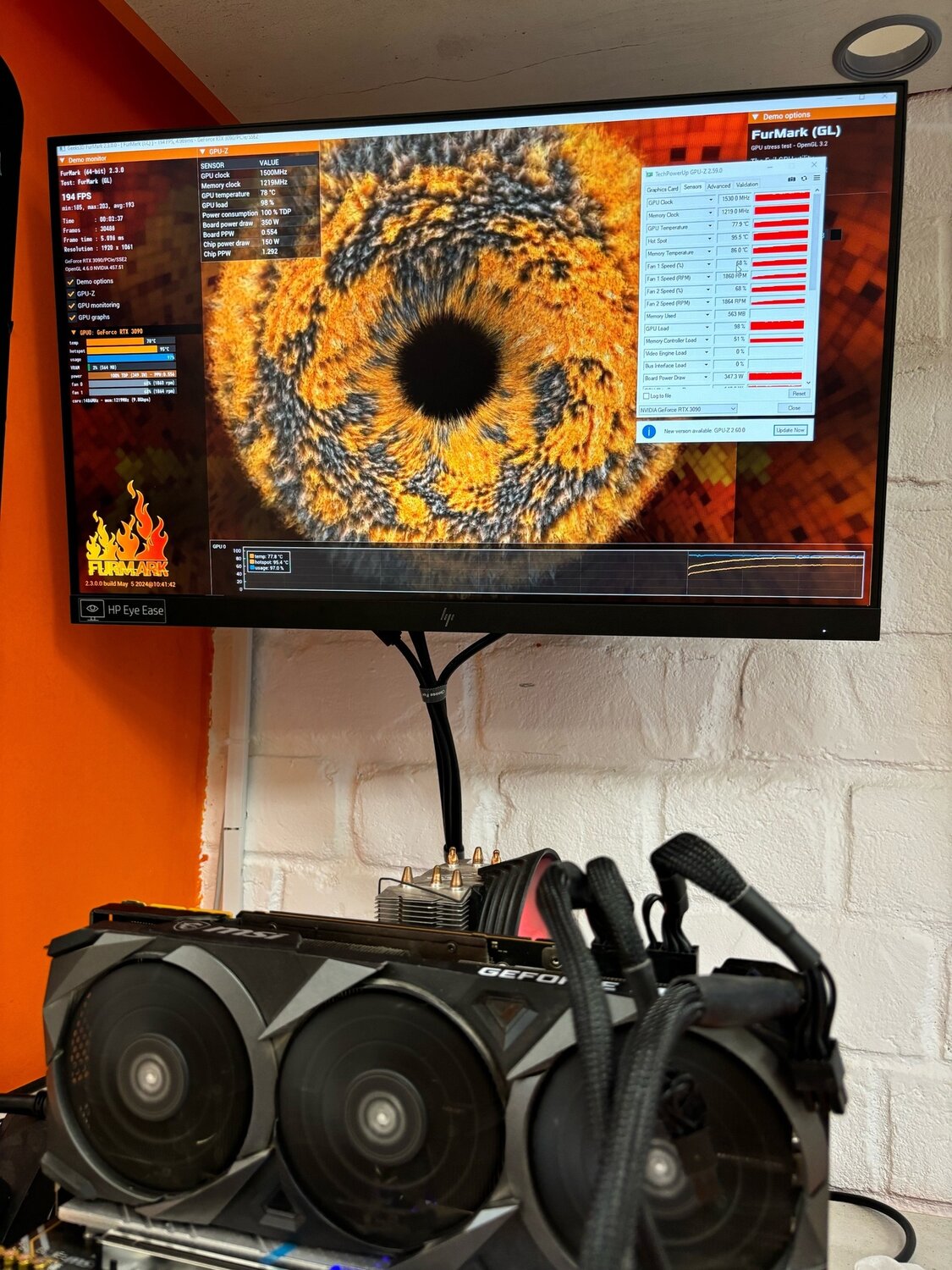 rx 580 furmark, gtx 1660 super furmark, furmark rtx 2080ti, furmark, gtx 650 furmark