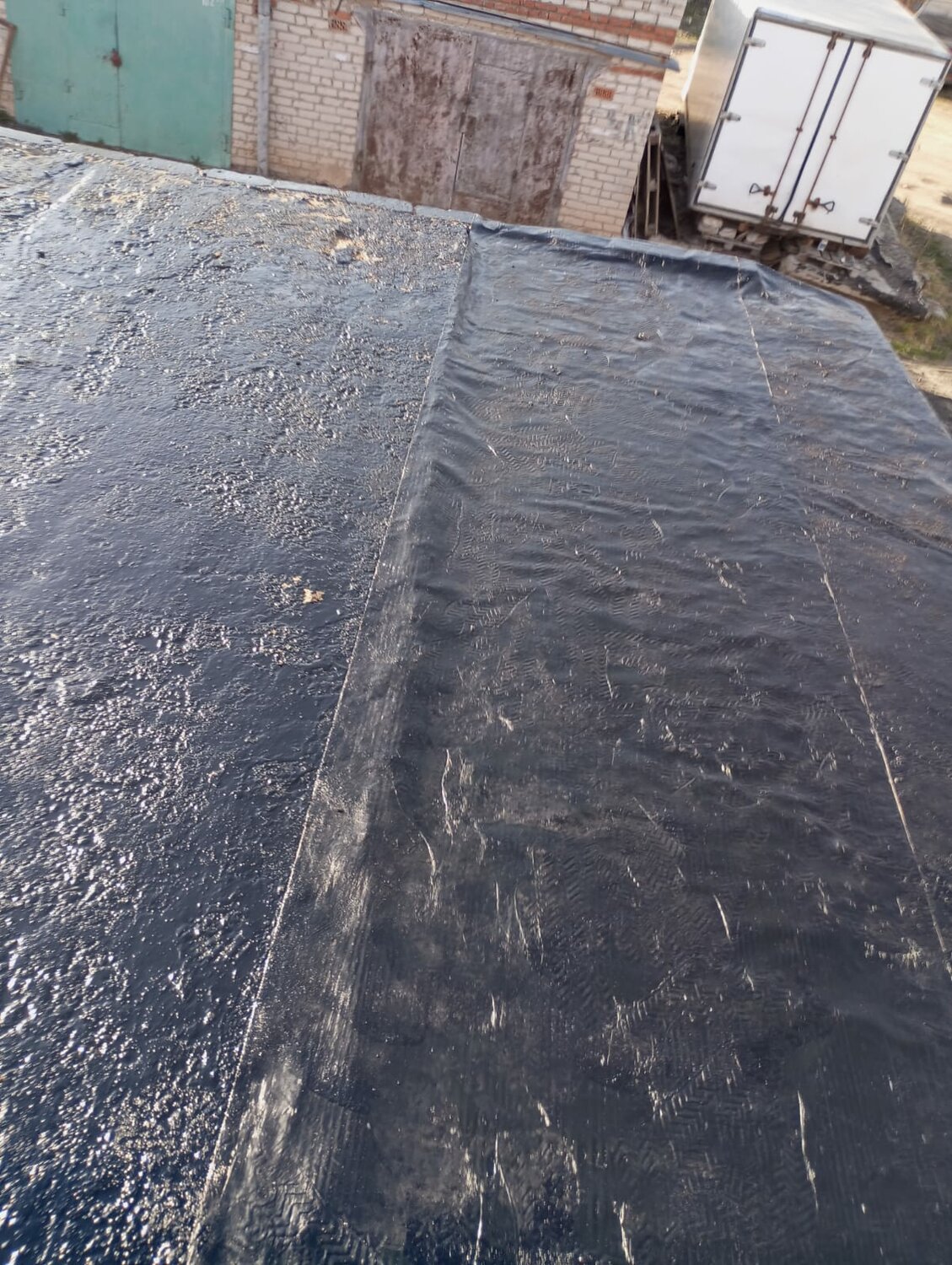 гидроизоляция крыши гаража, кровля гаража, гидроизоляция кровли, гидроизоляция крыши металлического гаража, гидроизоляция гаража