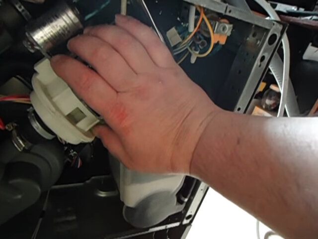 снятие, поломка, посудомойка bosch замена сливного шланга, тэн стиральной машины, сливной насос