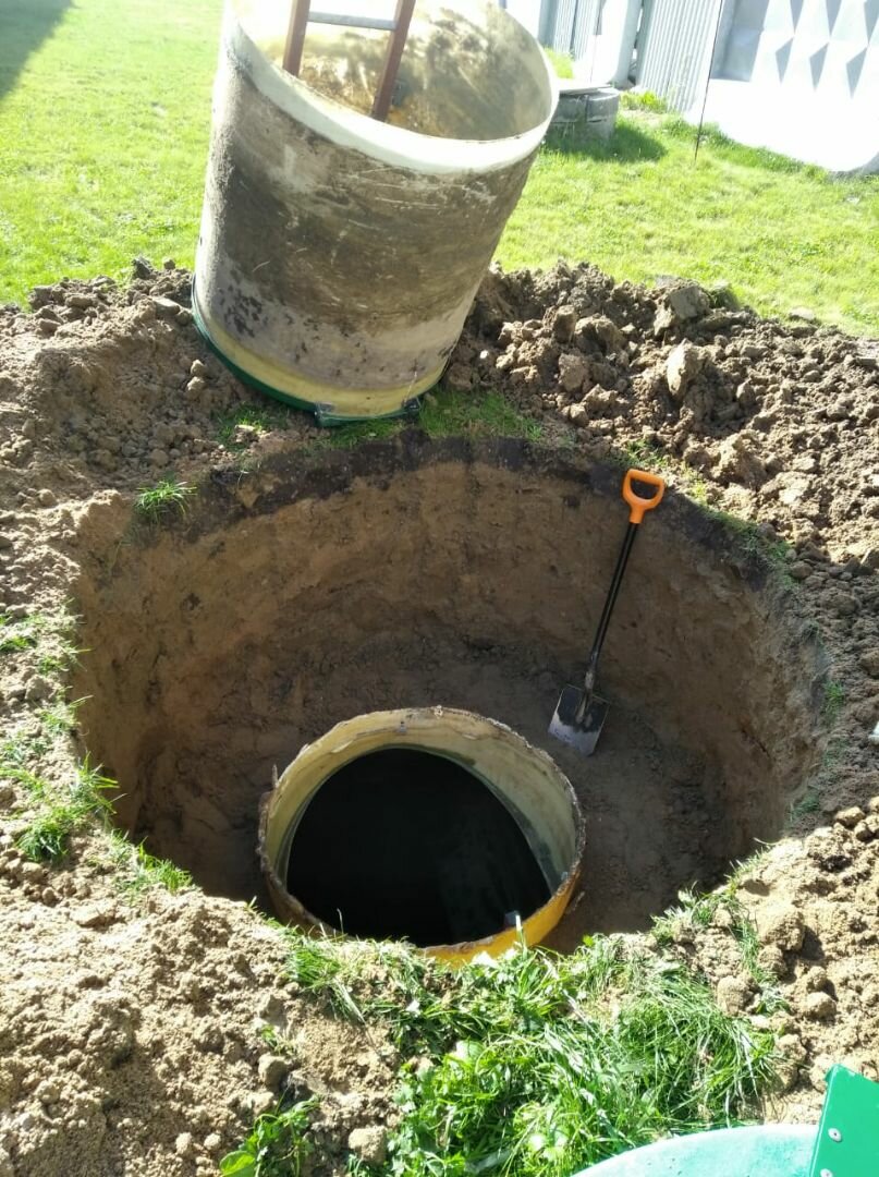колодцы септики, кольца сантехнические канализационные яма выгребная, выгребная яма, выгребная яма и скважина рядом, септик под ключ волжский