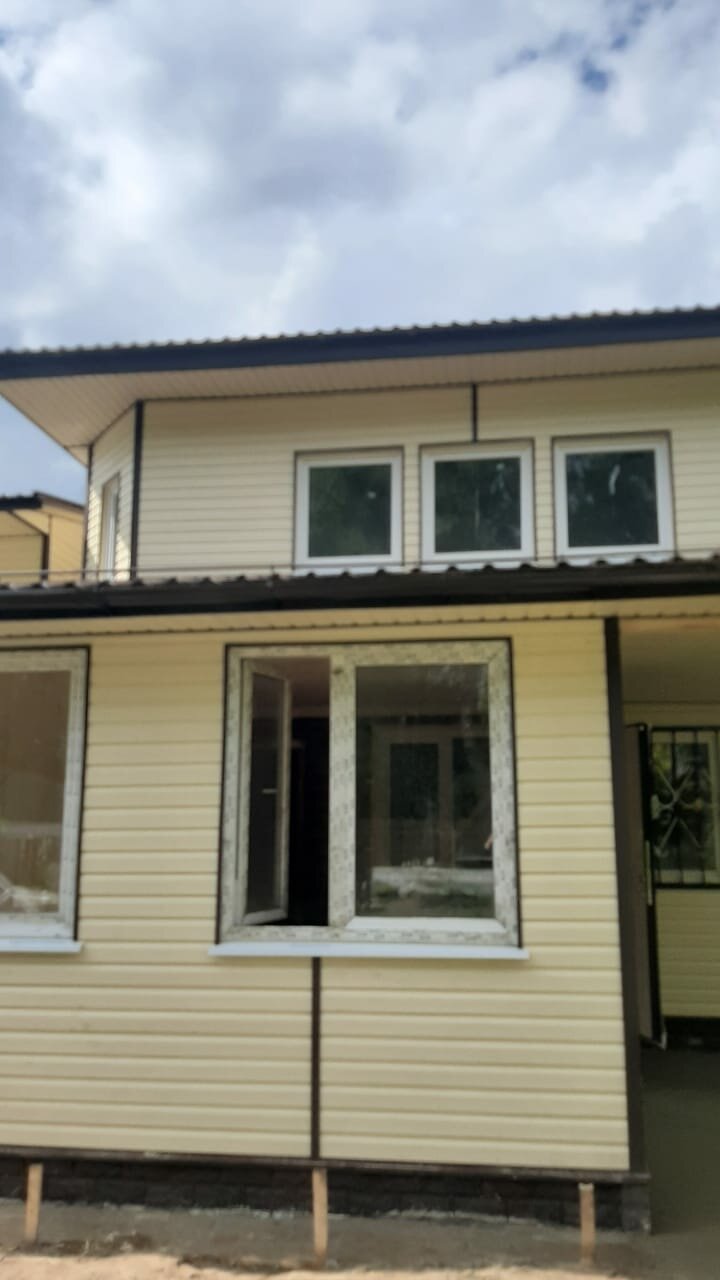 сайдинг блок хаус docke, сайдинг docke блок хаус сливки, сайдинг, сайдинг docke, металлопластик сайдинг