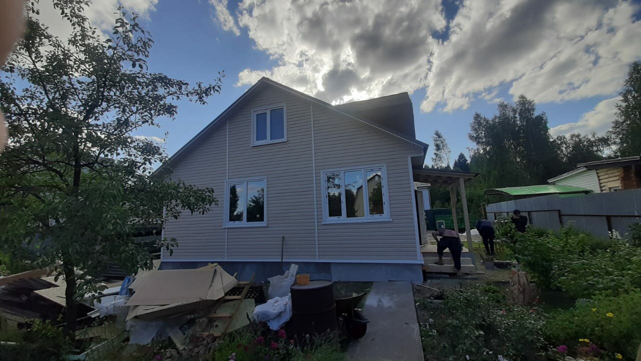 дача, дом, трубников бор ленинградская область, воскресенск снт белые пески дом, в деревне