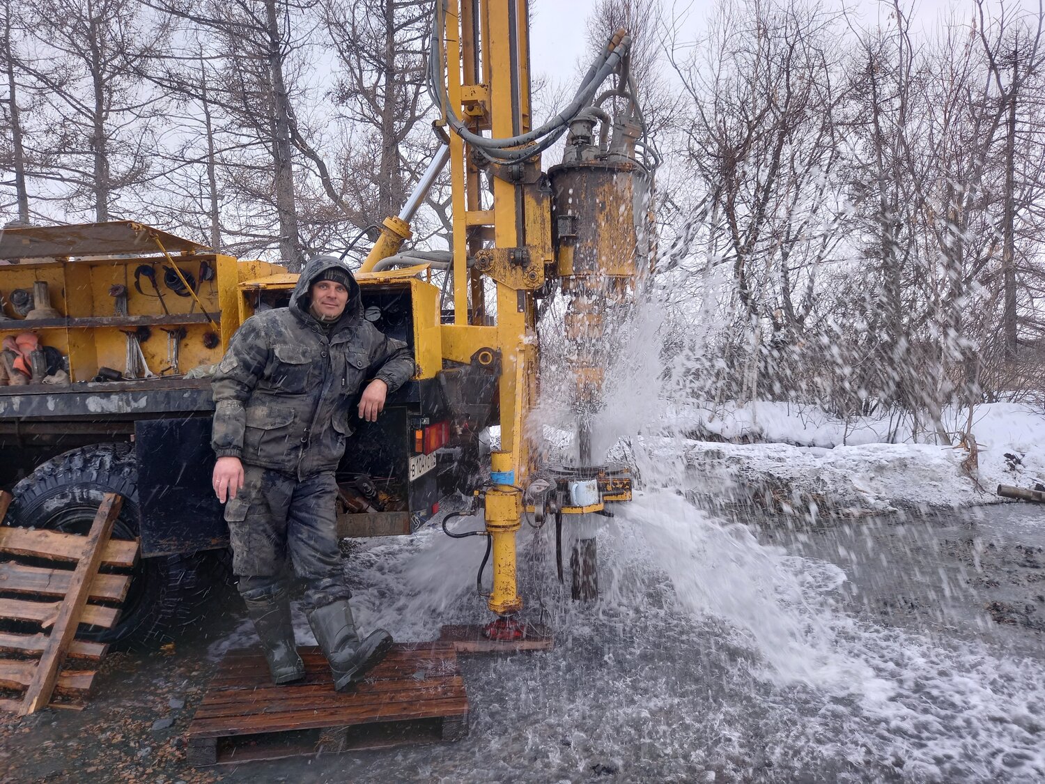 бурение, дальневосточный буровая компания бурвод27, бурение скважин аквабур, буровая установка, техника