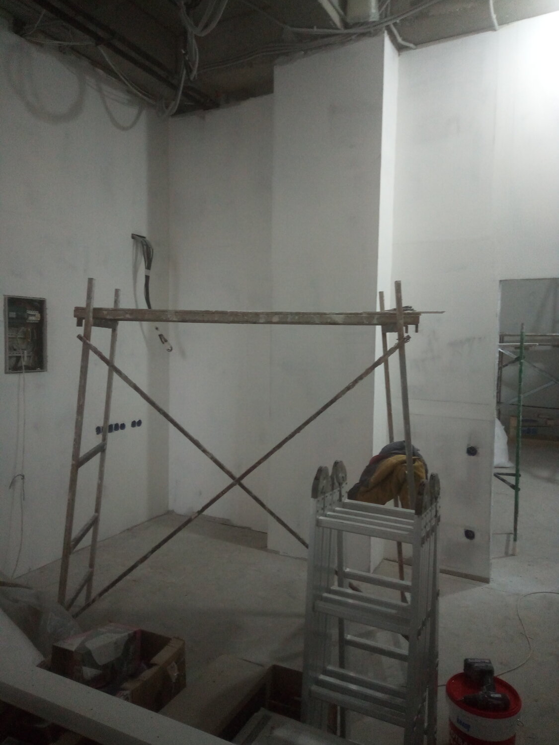 строительный, удлинение гаража, строительство или ремонт, строительство, гараж