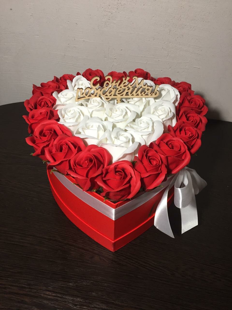 букет, букет сердце, мыльные розы сердце, букет роз, розы сердце