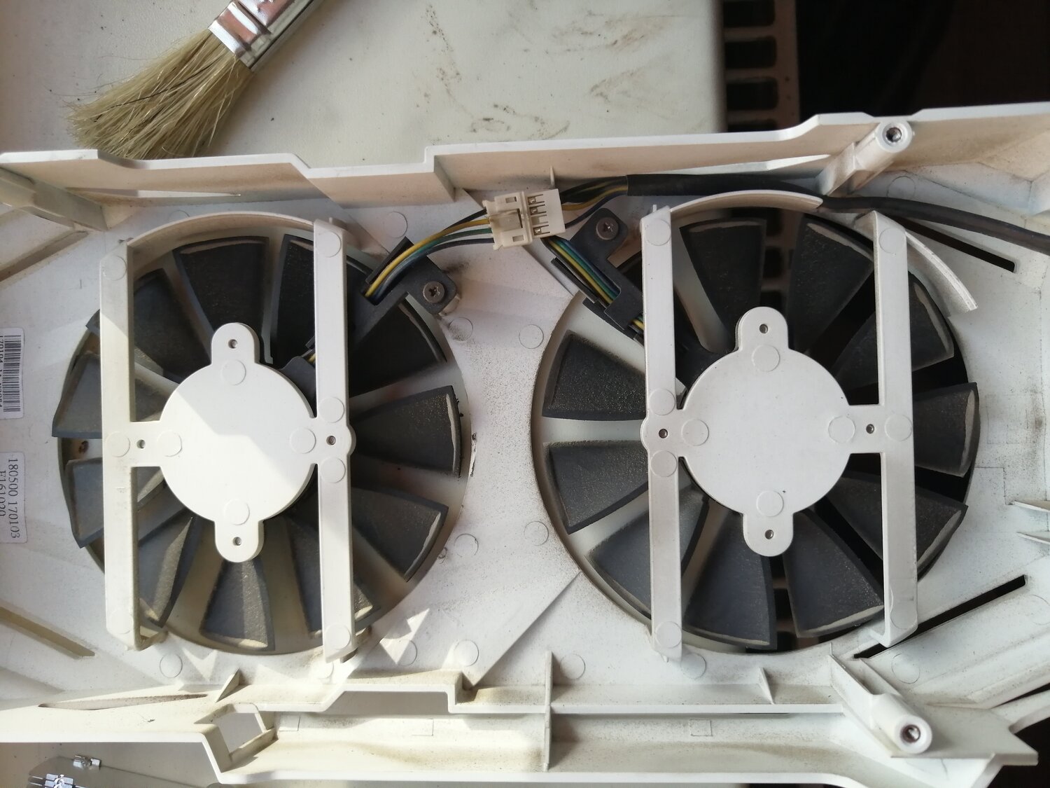 вентилятор, asus dual 1060 кожух, вентилятор радиатора, asus gtx 1060 6gb, 1070 asus dual