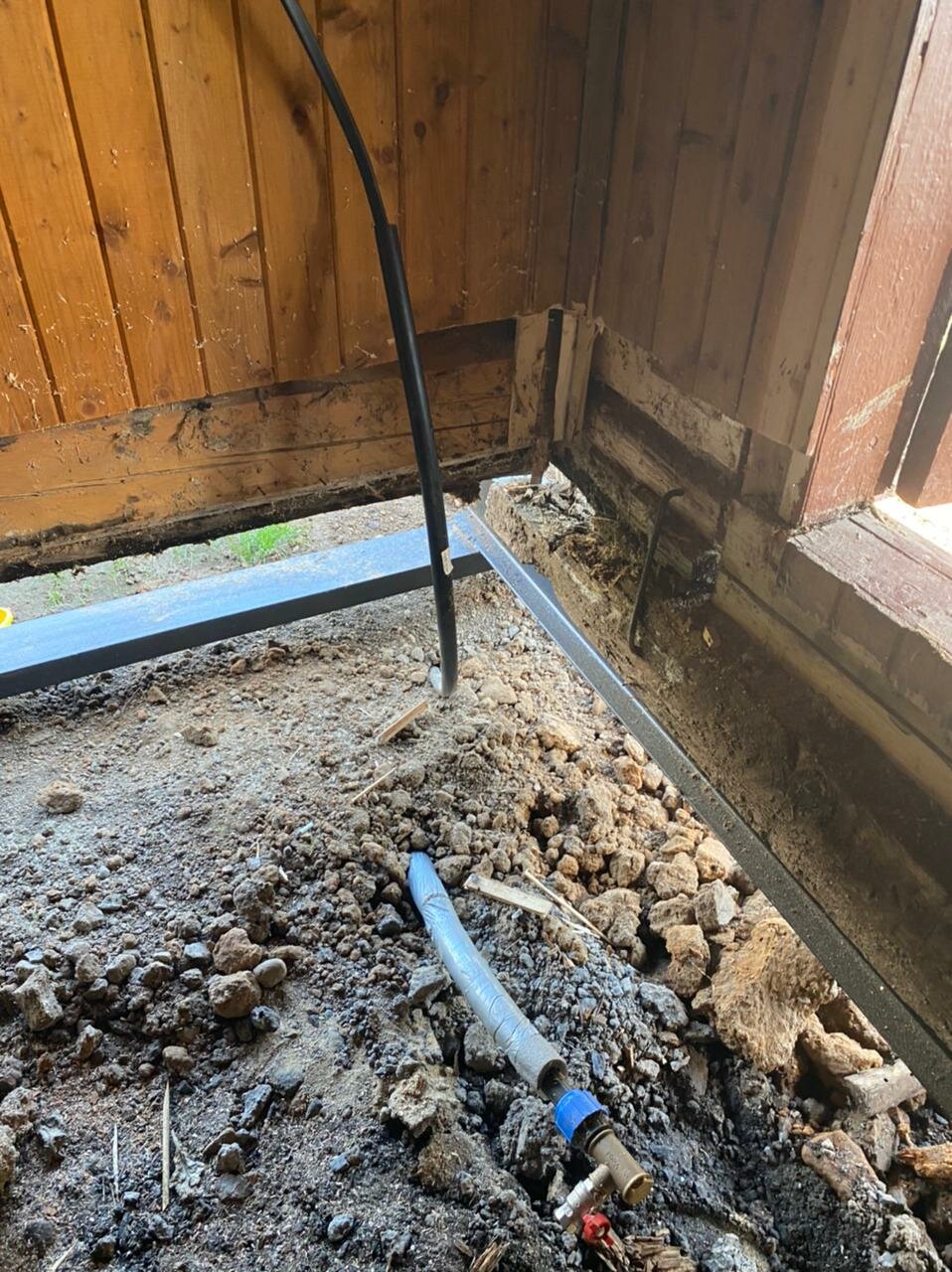 канализация на даче, зимний водопровод на даче, канализация в частном доме, канализация по полу, глубина ливневки в частном доме