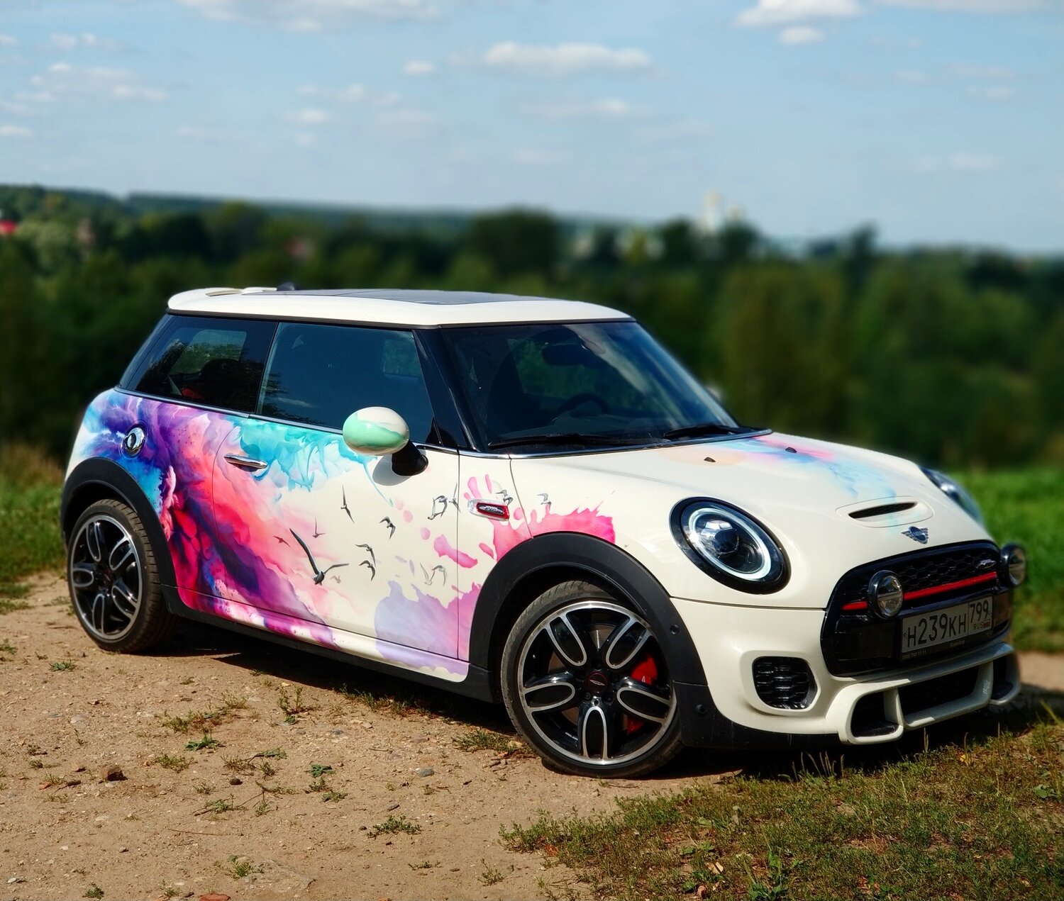 мини купер jcw, mini cooper jcw f56, mini cooper джон купер воркс, mini clubman jcw аэрография, MINI Hatch II