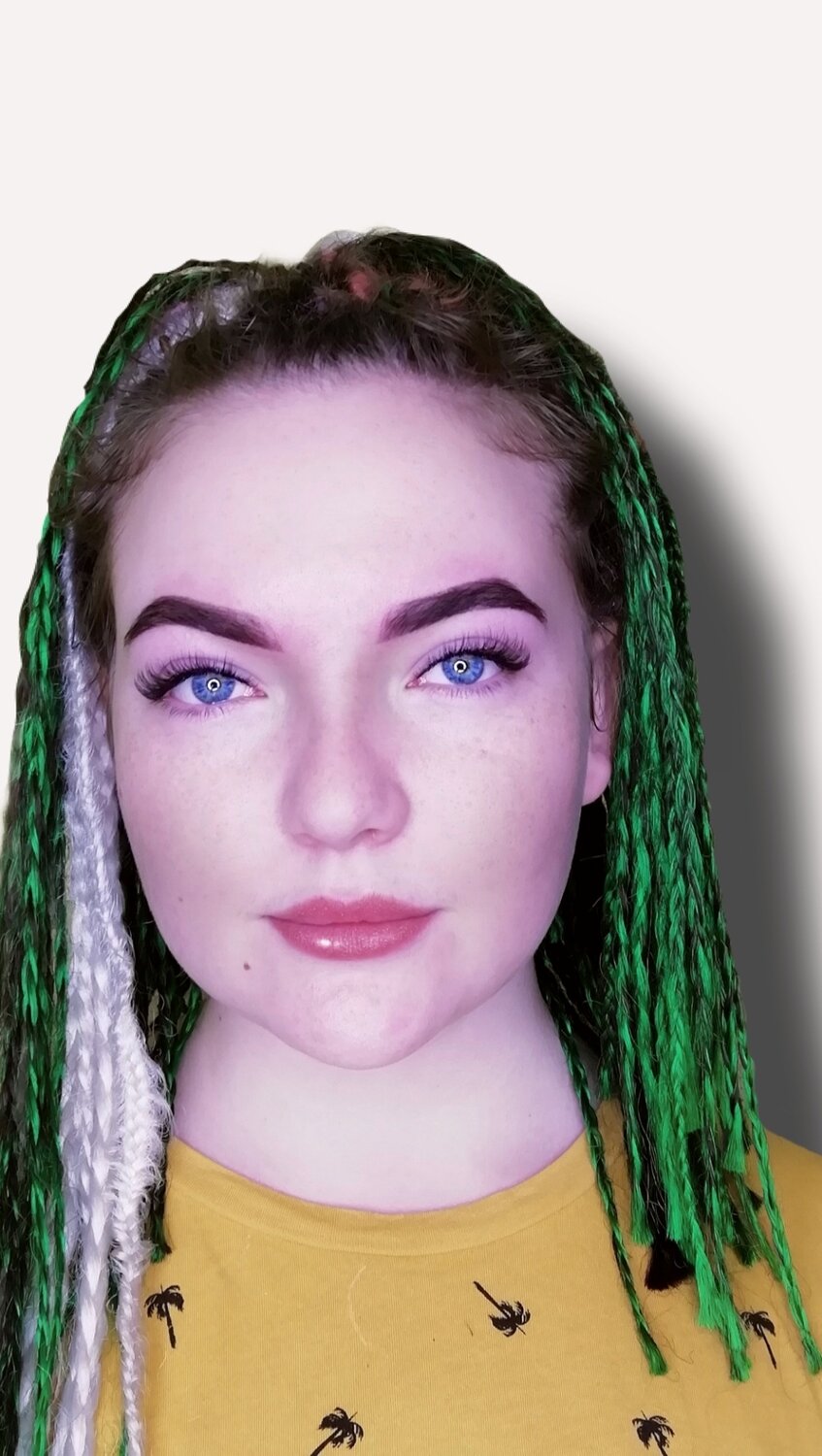 разноцветные дреды, де дреды заплетение, косички дреды, дреды прическа, дреды