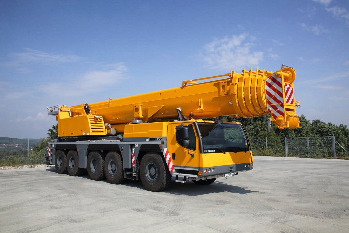 автокран liebherr, liebherr ltm 1200 5 1, кран либхер, автокран 100 тонн, автокран либхер