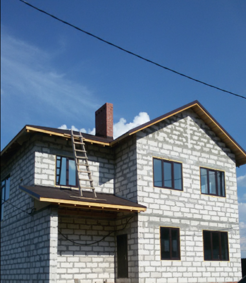 пеноблок, дом из пеноблоков, газобетон, домики с газоблока, коттедж